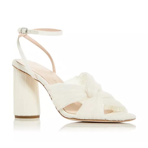 Loeffler Randall Reed High Heel Pleated Sandals Size 11 New in Box